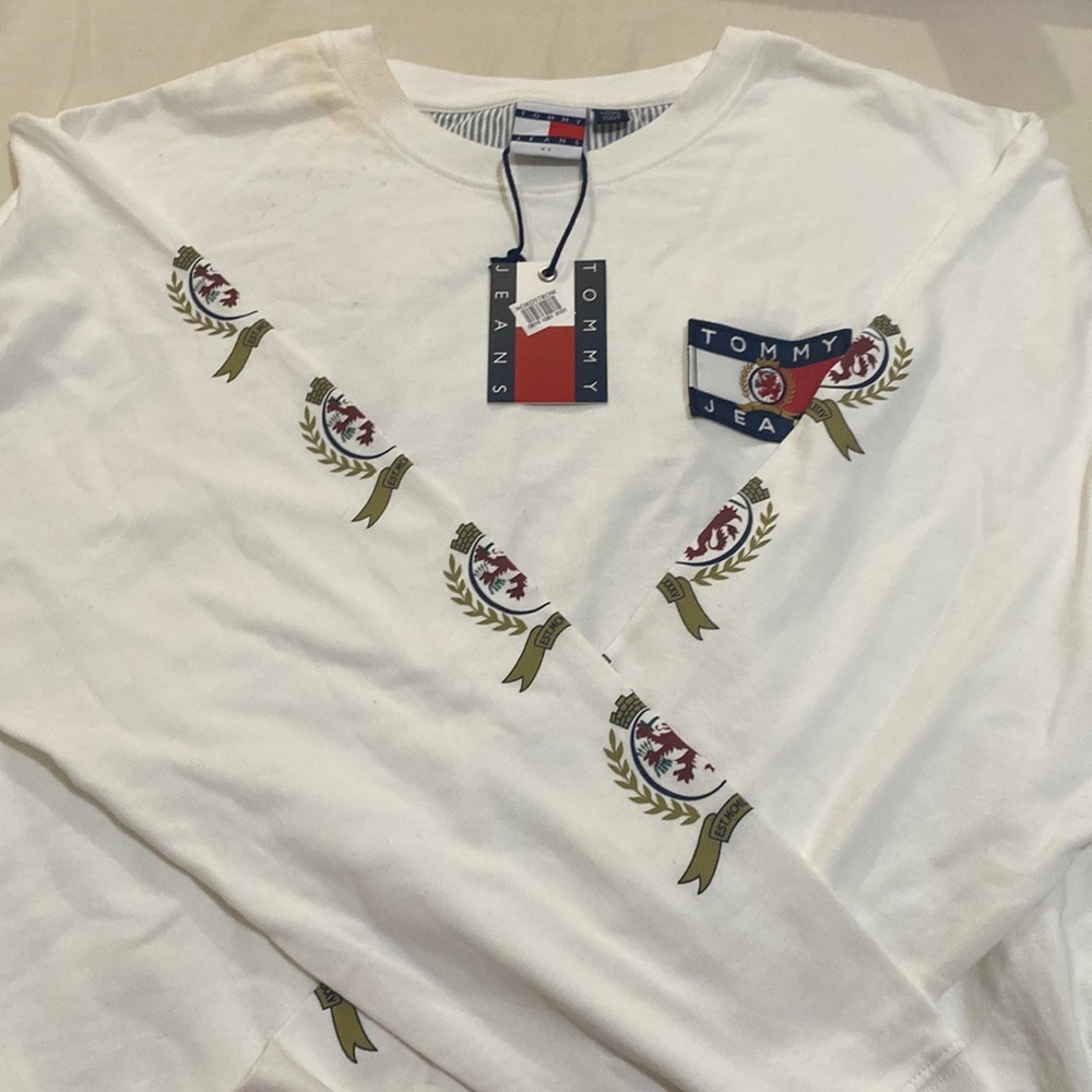 tommy jeans long sleeve tee